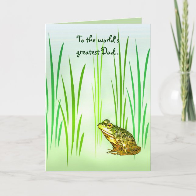 Cartão Dia dos pais da princesa Encantador (Frente)