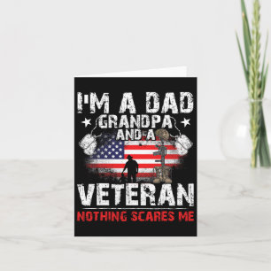 Cartão Dia dos Pais - Dia dos Veteranos- Eu Sou Um Pai Av