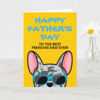 Dia dos Pais Frenchie Blue Merle Bulldog Francês