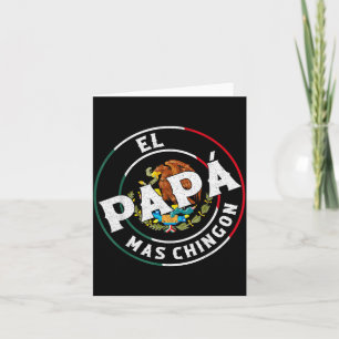 Cartão Dia dos Pais O Papai Mais Legal Divertido Pai Mexi