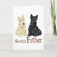 Dia dos Pais Scottish Terrier