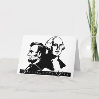 Cartão Dia dos Presidentes