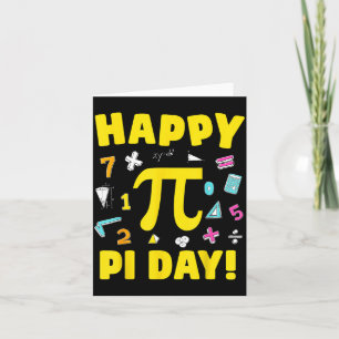Cartão Dia Feliz Crianças Professores Tutor de Matemática