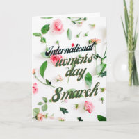 Dia Internacional das Mulheres 8 de março