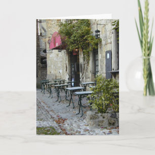 Cartão Dia lento no café