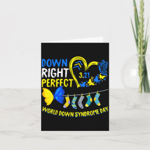 Cartão Dia mundial da síndrome de down marcha 21 down dir