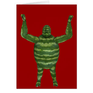 Cartão Dia Nacional da Melancia Gorila