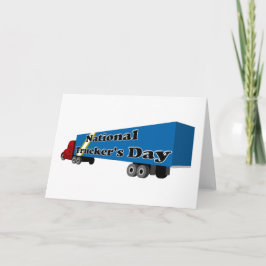 Cartão Dia Nacional do Caminhoneiro