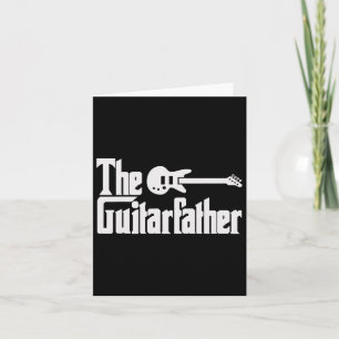 Cartão Dia O Pai Da Guitarra Músico Guitarrista Presente 