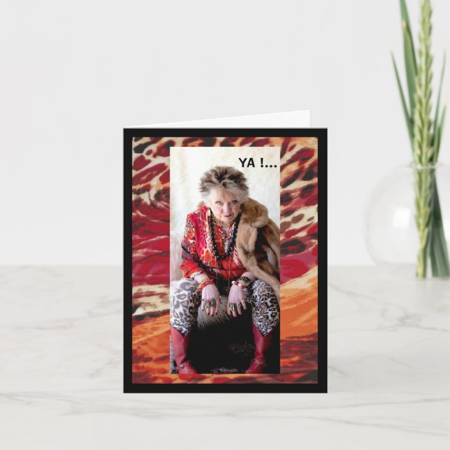 Cartão Dia Spa Humoroso com a máquina de lavar louça (Frente)