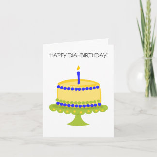 Cartão Diabirthday Card