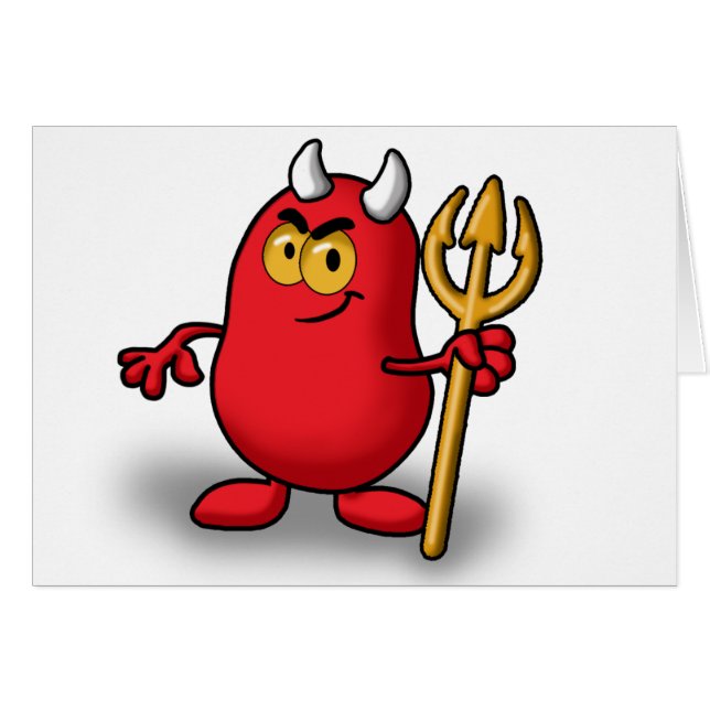 Cartão Diabo (Frente Horizontal)