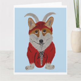 Cartão Diabo Corgi