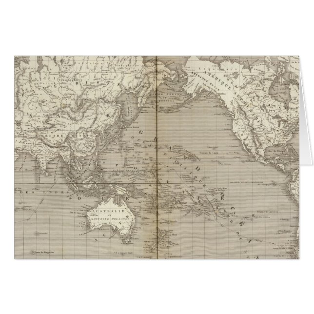 Cartão Diagrama do sistema solar (Frente Horizontal)