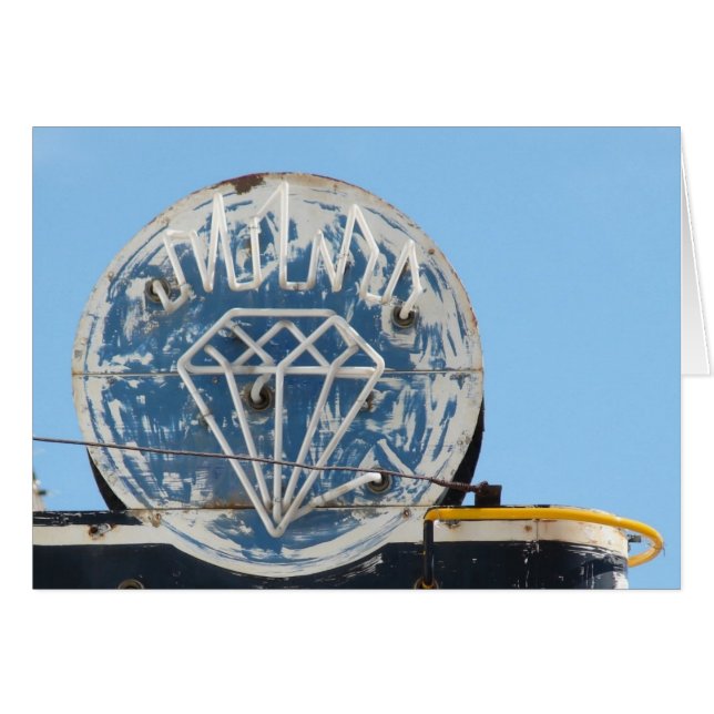 Cartão Diamantes (Frente Horizontal)