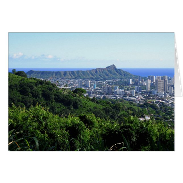 Cartão Diamond Head (Frente Horizontal)
