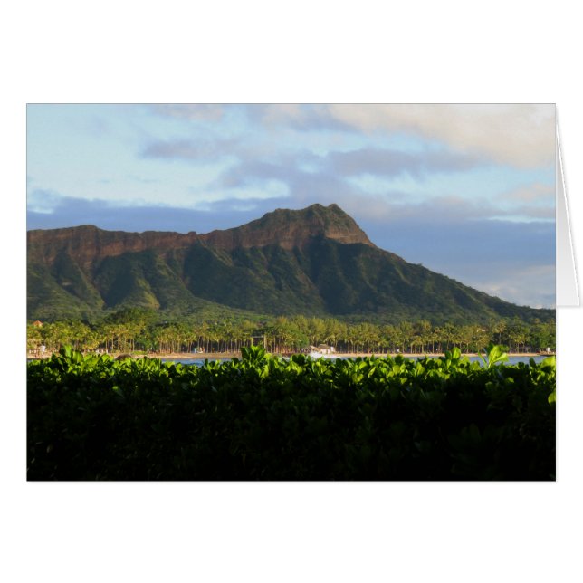 Cartão Diamond Head (Frente Horizontal)