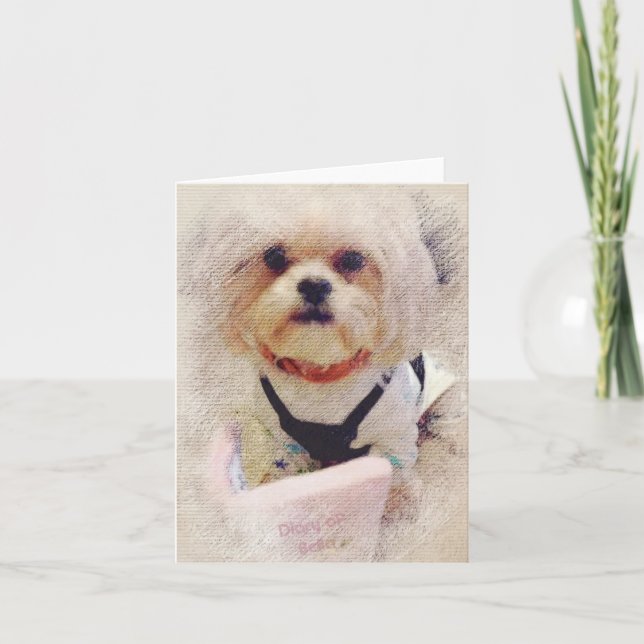 Cartão Diary of Bella Note Card (Frente)