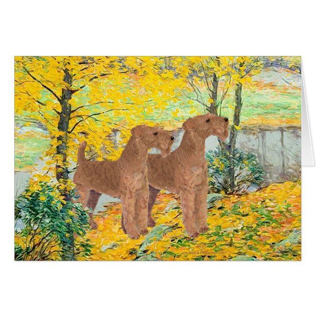 Cartão Dias Amarelos Estimulantes (Frente Horizontal)