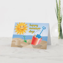 Cartão Dias de Verão Feliz
