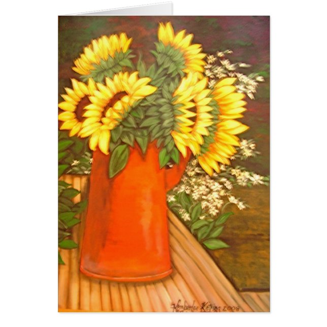 Cartão Dias ensolarados (Frente)