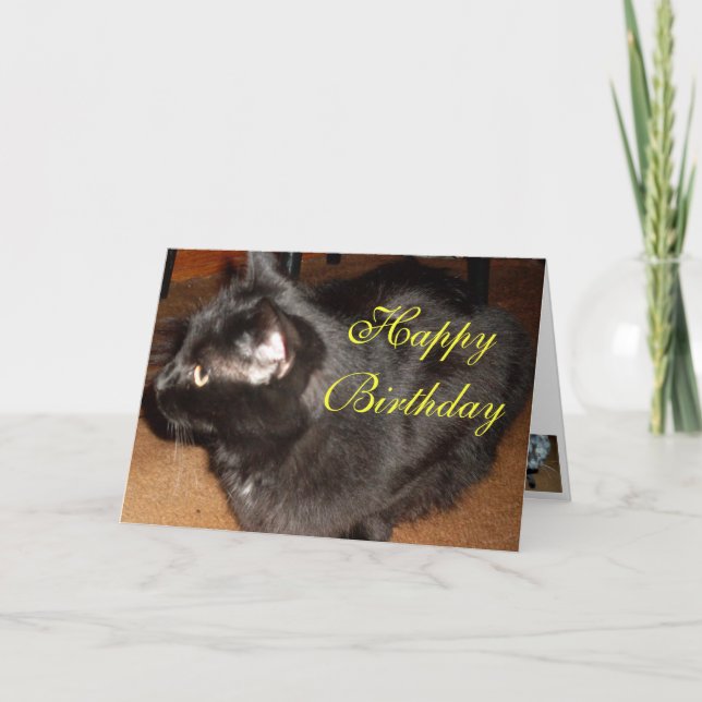 Cartão DID YOU THINK I'D FORGET? BIRTHADAY card (Frente)