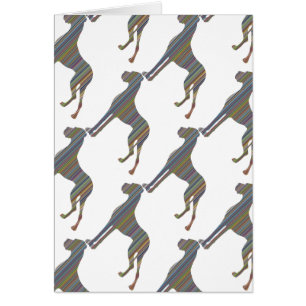 Cartão Die Liniendogge