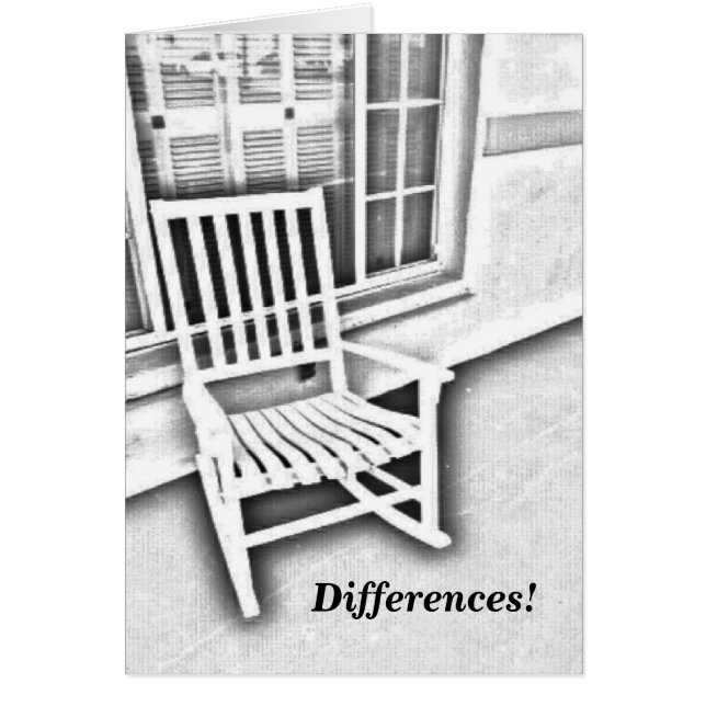 Cartão Diferenças! (Frente)