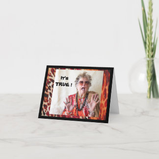 Cartão Diferenças mais jovens e mais antigas