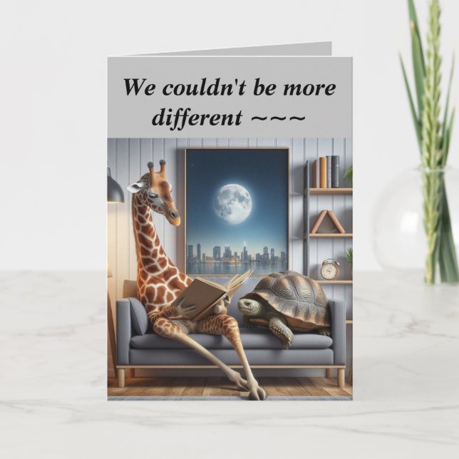 CARTÃO DIFERENTE, MAS ~ ANIVERSÁRIO (Frente)