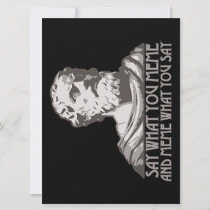 Cartão Diga o que você memoriza e memorize o que você diz