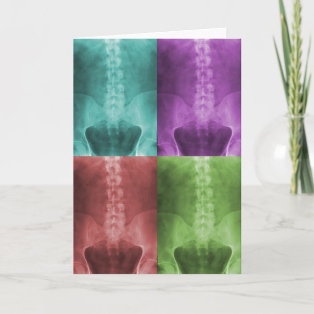 Cartão Digital X-Ray Art Greeting Card (Frente)