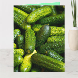 CARTÃO DILL PICKLES BIG DILL BIRTHDAY FUNNCARD