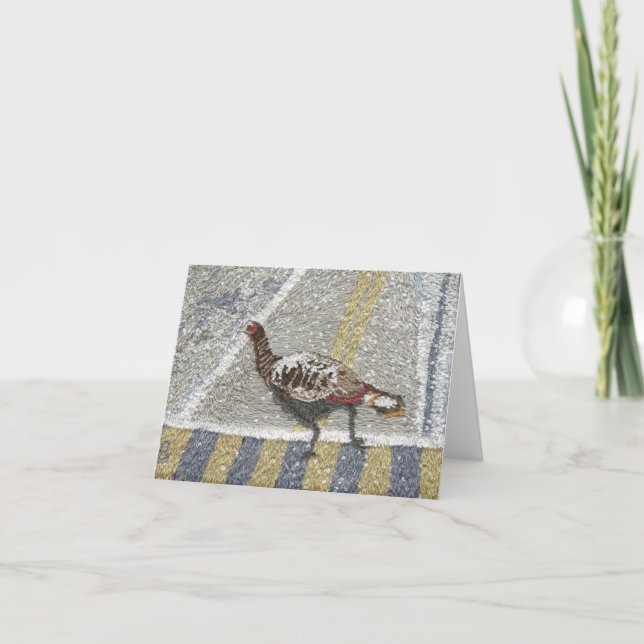 Cartão Dindee in crosswalk downtown. (Frente)