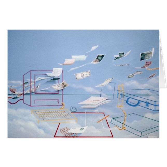 Cartão Dinheiro mágico (Frente Horizontal)