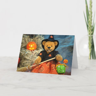 Cartão Dinky Bears Little Witch