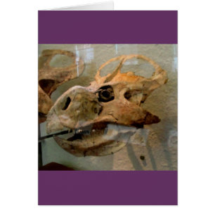 Cartão Dino Skull