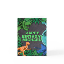 Dino Trex Jurassic Boy Dinosaur Aniversário