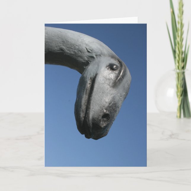 Cartão Dinosaur (Frente)