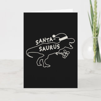Cartão Dinosaur Christmas Kid Gift, Family Xmas Costumes