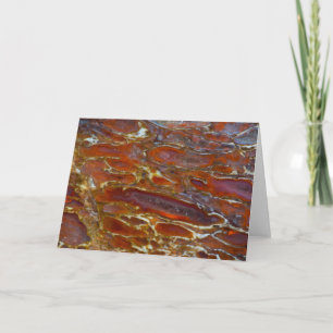 Cartão Dinosaur Petrified Bone