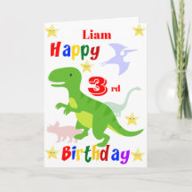 Dinosauro Verde 3º Aniversário