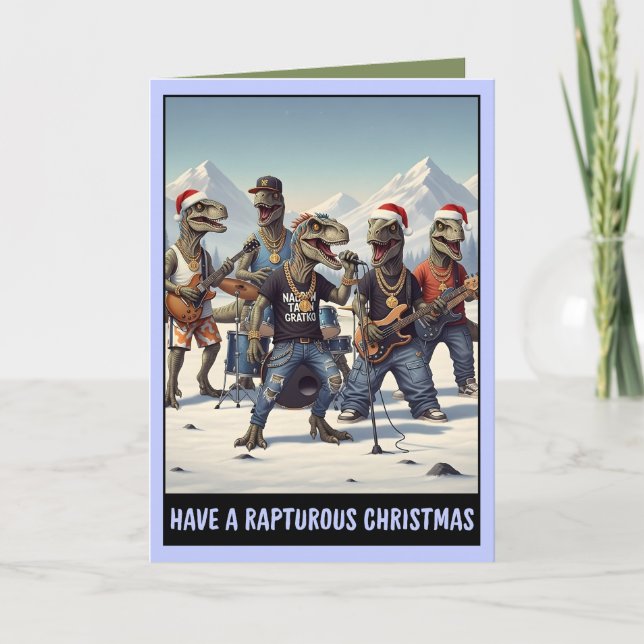 Cartão Dinossauro Incrível (Frente)