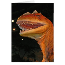 Cartão Dinossauro Pré-Histórico