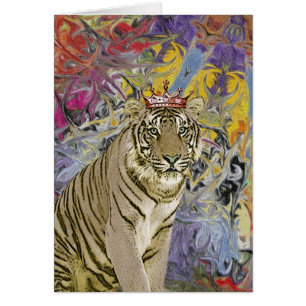 Cartão Direitos do tigre