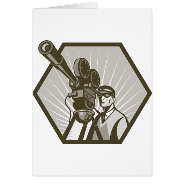 Cartão Diretor da câmera do filme do filme ou da (Frente)