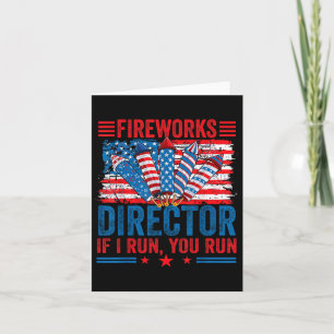 Cartão Diretor De Fogos De Artifício - Eu Lhe Faço O Engr