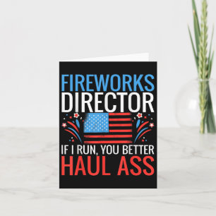 Cartão Diretor do Fireworks Se eu te administro melhor, o