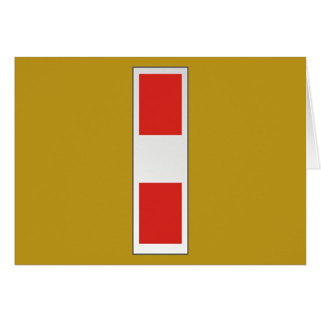 Cartão Diretor Executivo CWO3 da USMC 3 W-3 (Frente Horizontal)