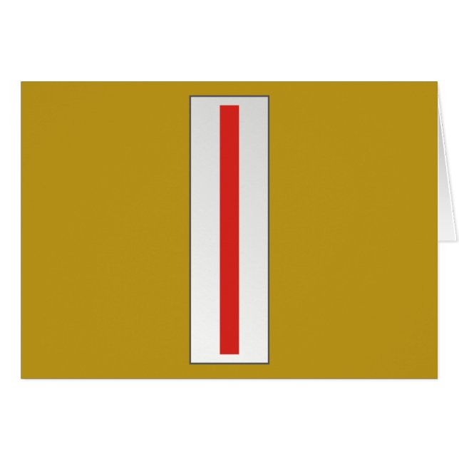 Cartão Diretor Executivo da USMC CWO5 5 W-5 (Frente Horizontal)